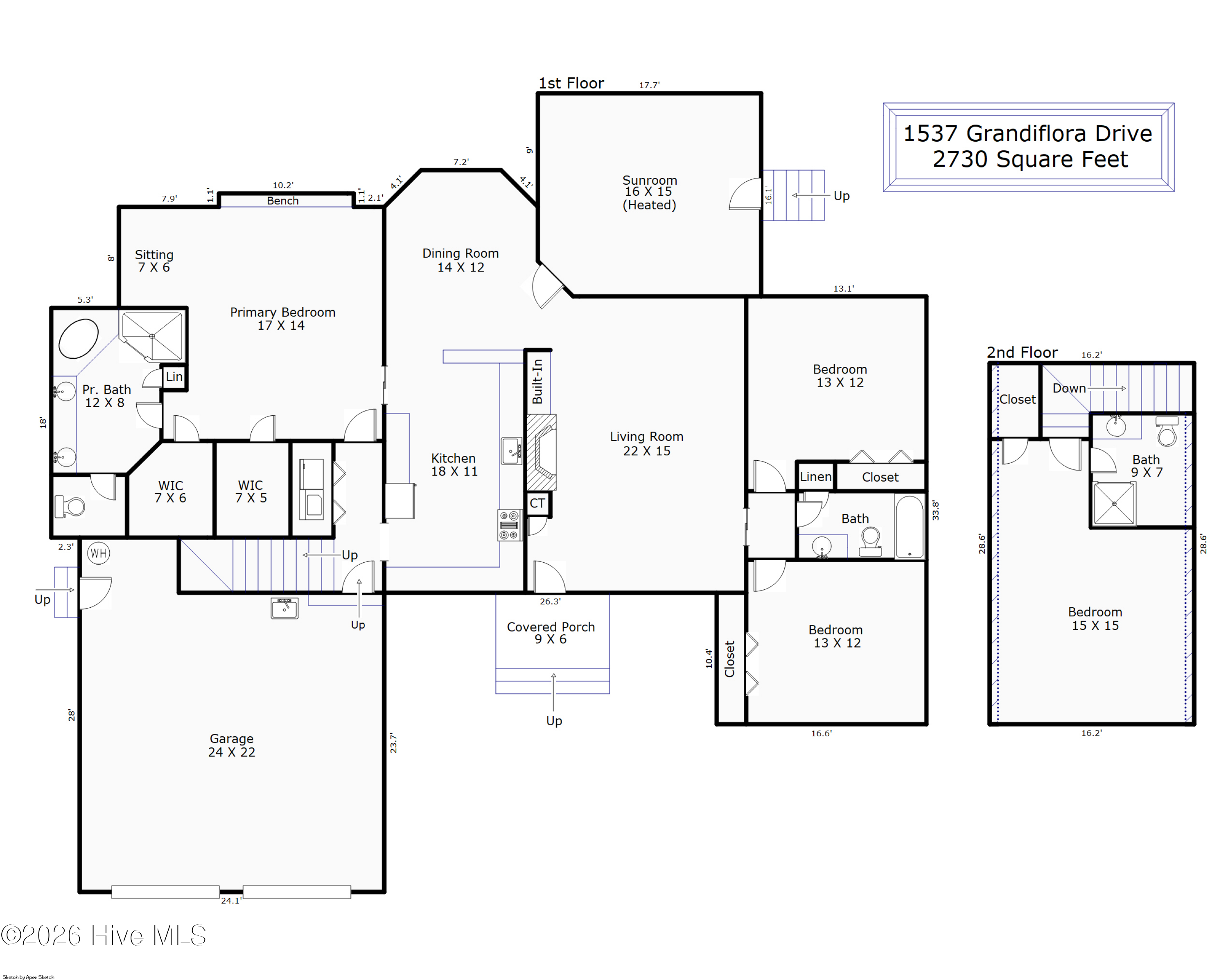 Exterior photo of 1537 Grandiflora Drive, Leland, NC 28451. MLS: 100588487