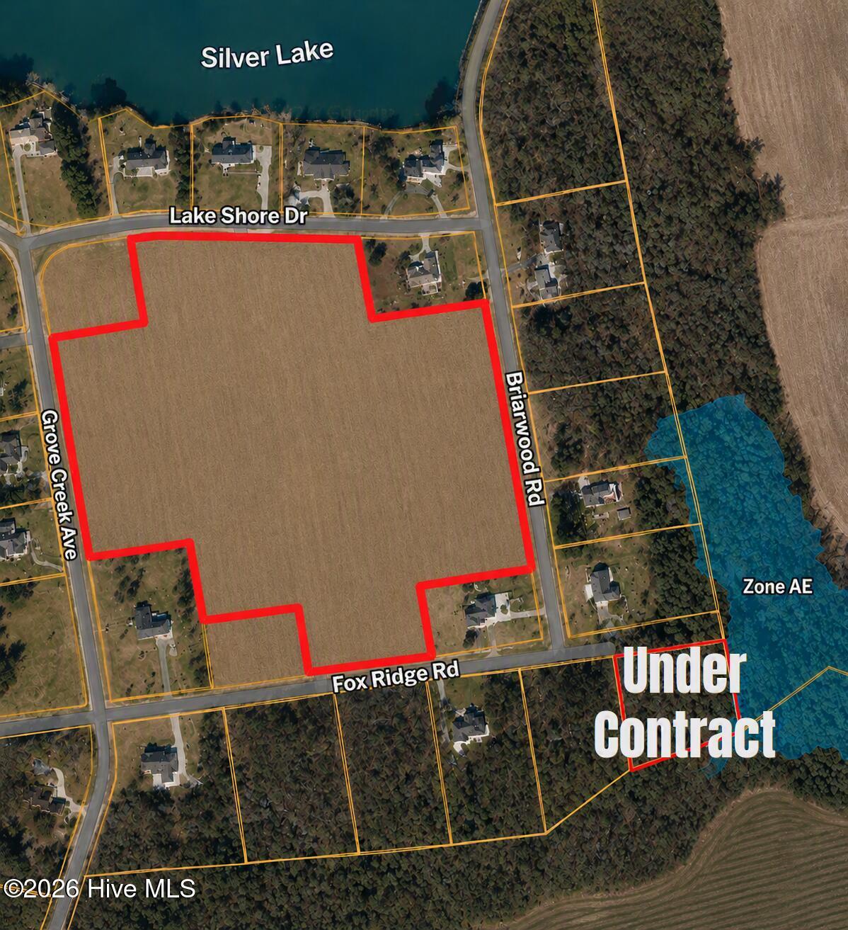 Exterior photo of 00 Lake Shore Dr. & Fox Ridge Rd., Warsaw, NC 28398. MLS: 100580016