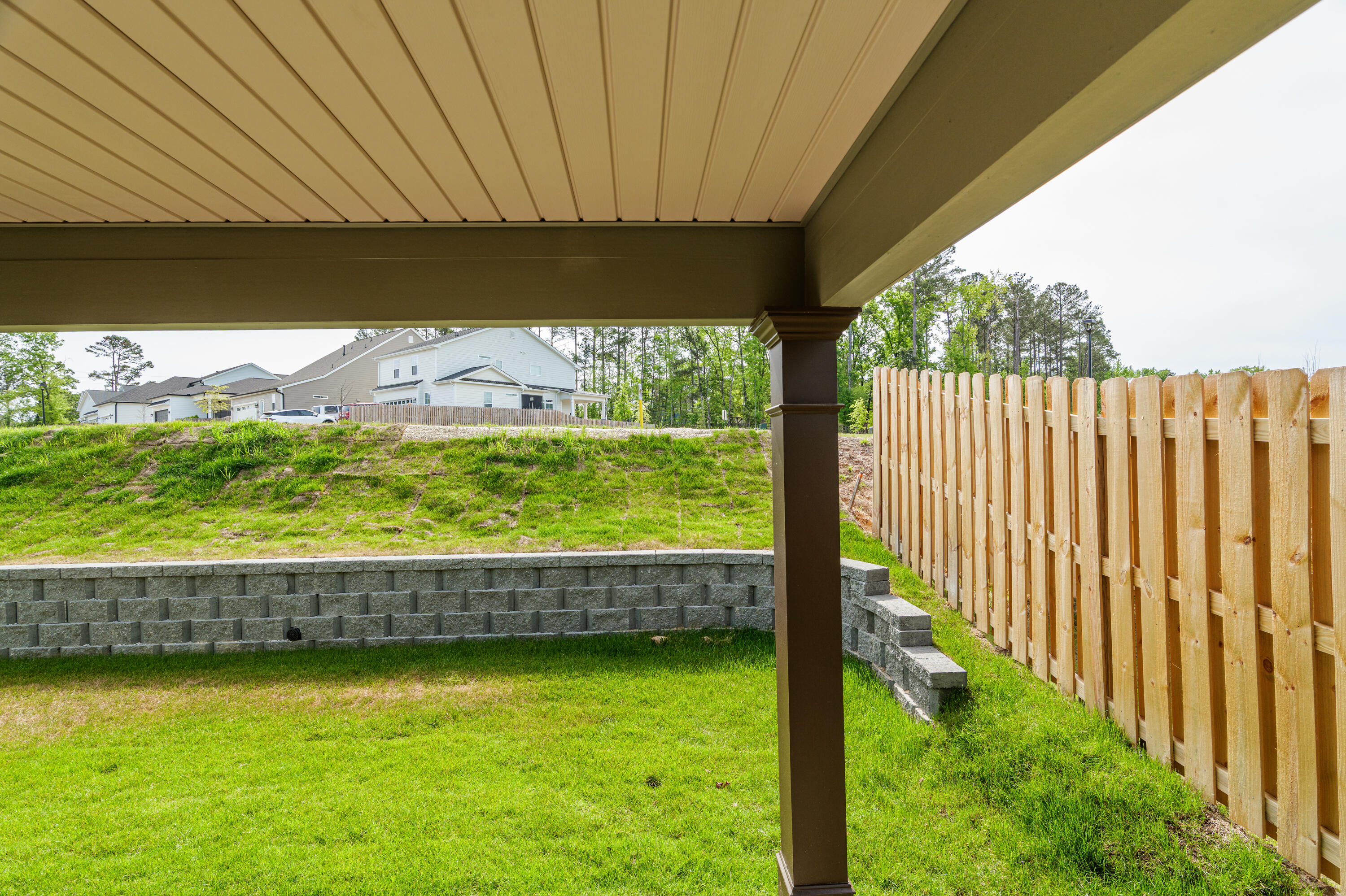 Covered Rear Porch