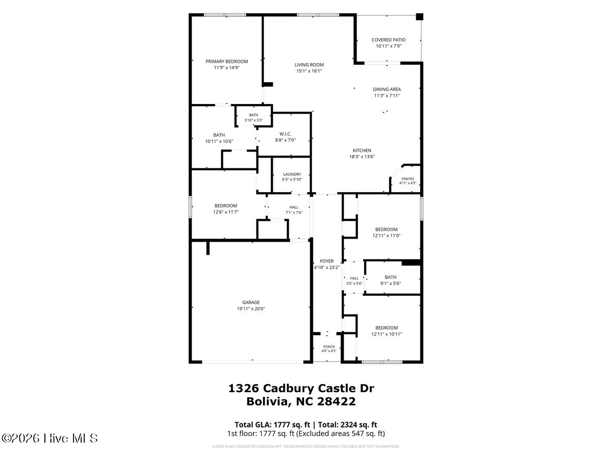 Exterior photo of 1326 Cadbury Castle Drive SE 40, Bolivia, NC 28422. MLS: 100589694