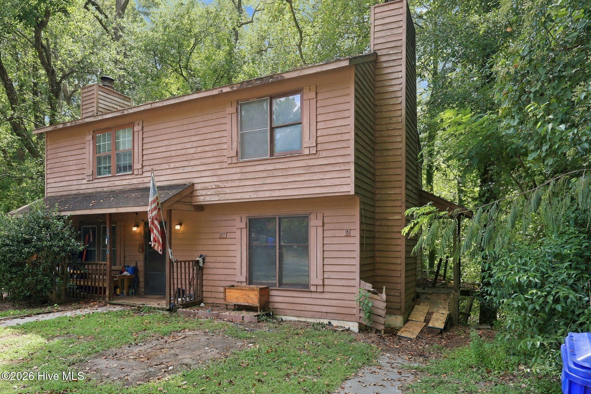 Exterior photo of 107 Eric Court B, Greenville, NC 27858. MLS: 100603218