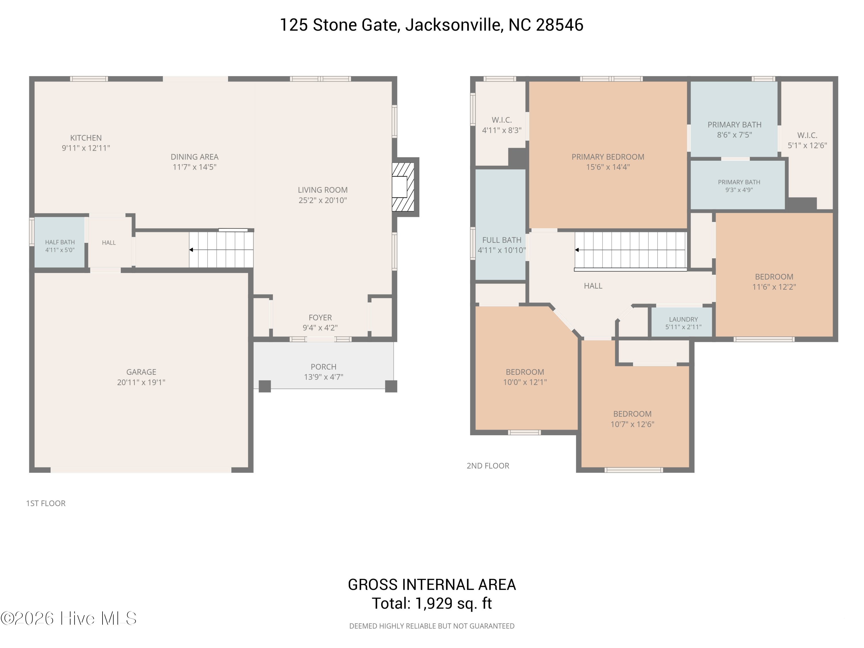 Exterior photo of 125 Stone Gate, Jacksonville, NC 28546. MLS: 100612351