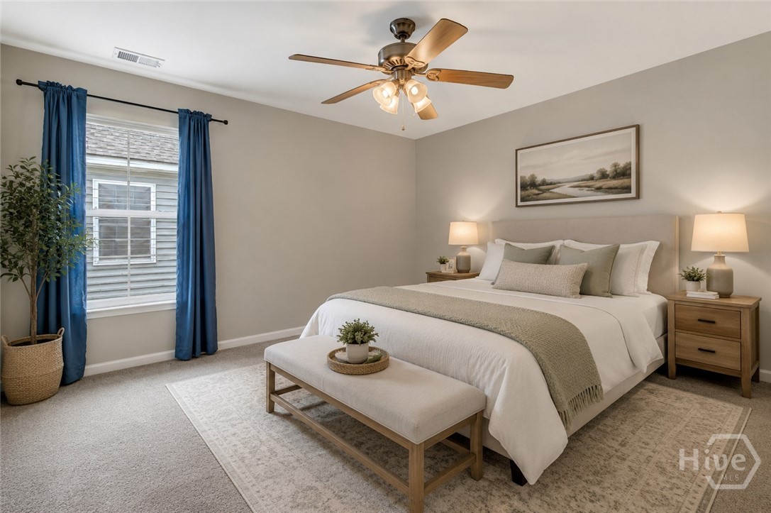 Bedroom 3 - Second Level (Staged Virtually)
