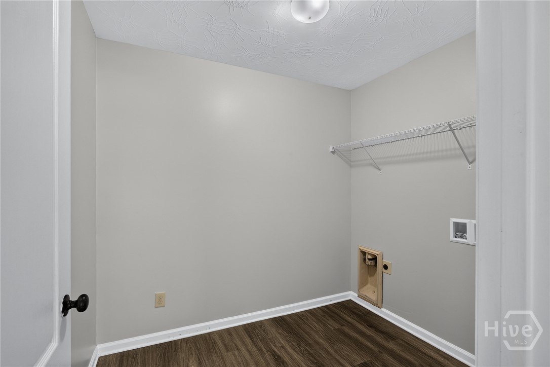 Upstairs laundry room
