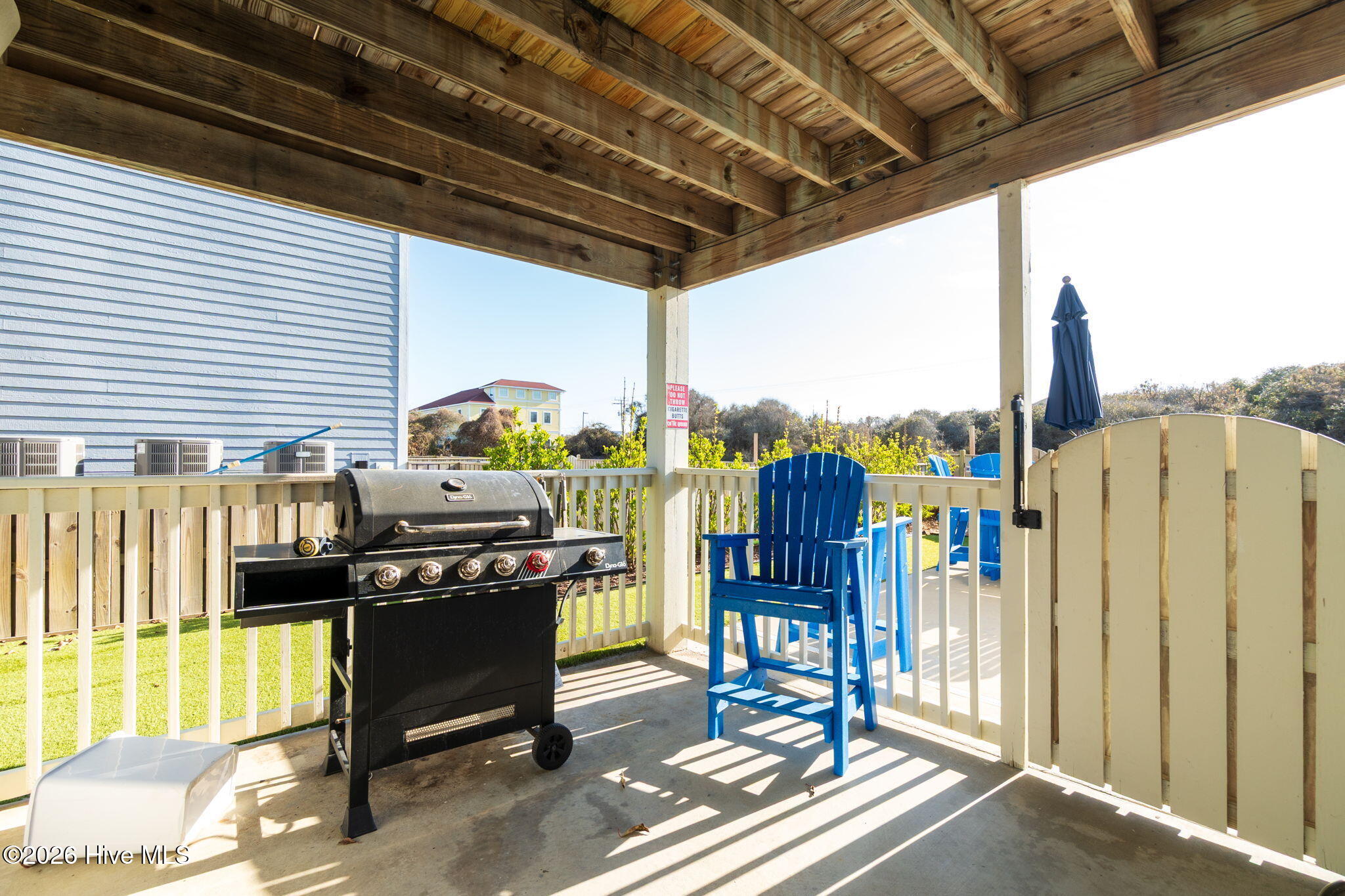 Bottom floor patio
