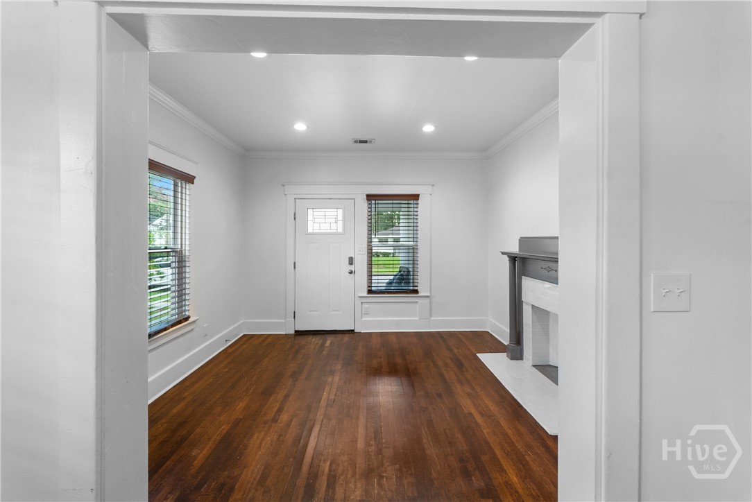 Living room inside front door.
