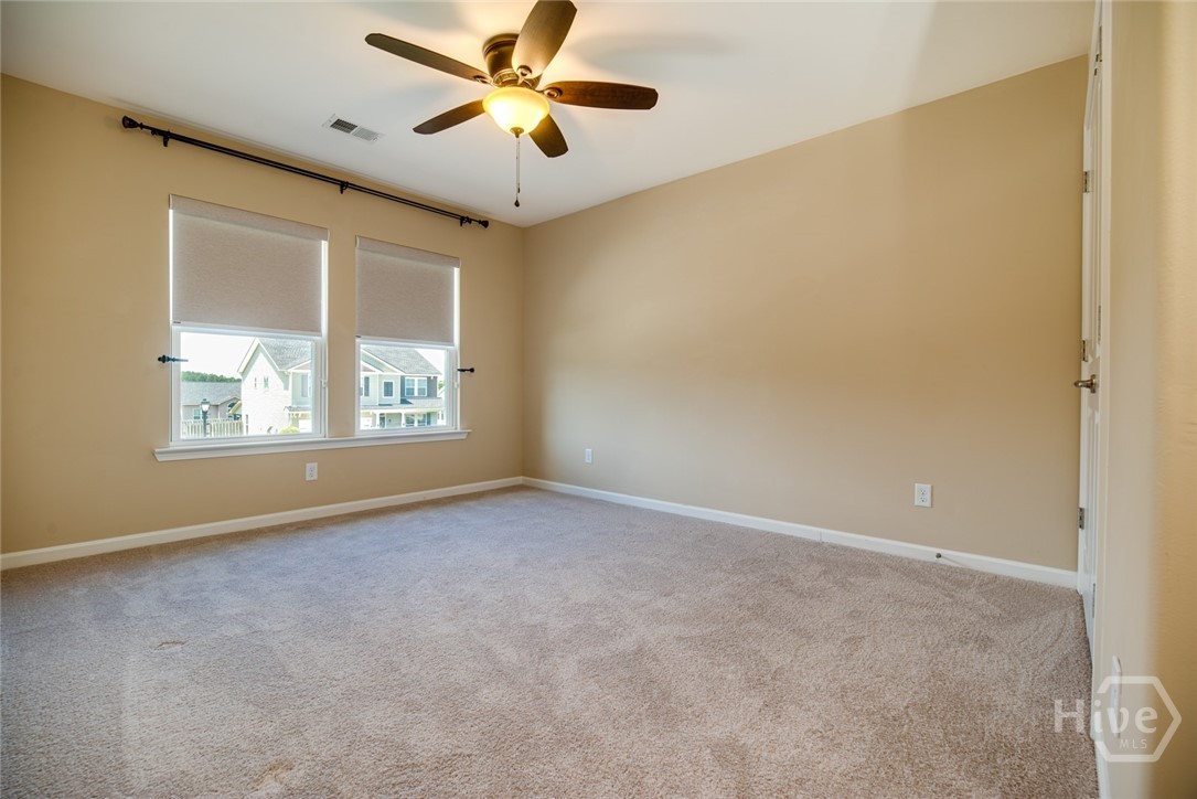 Bedroom #1 custom Roman Shades
