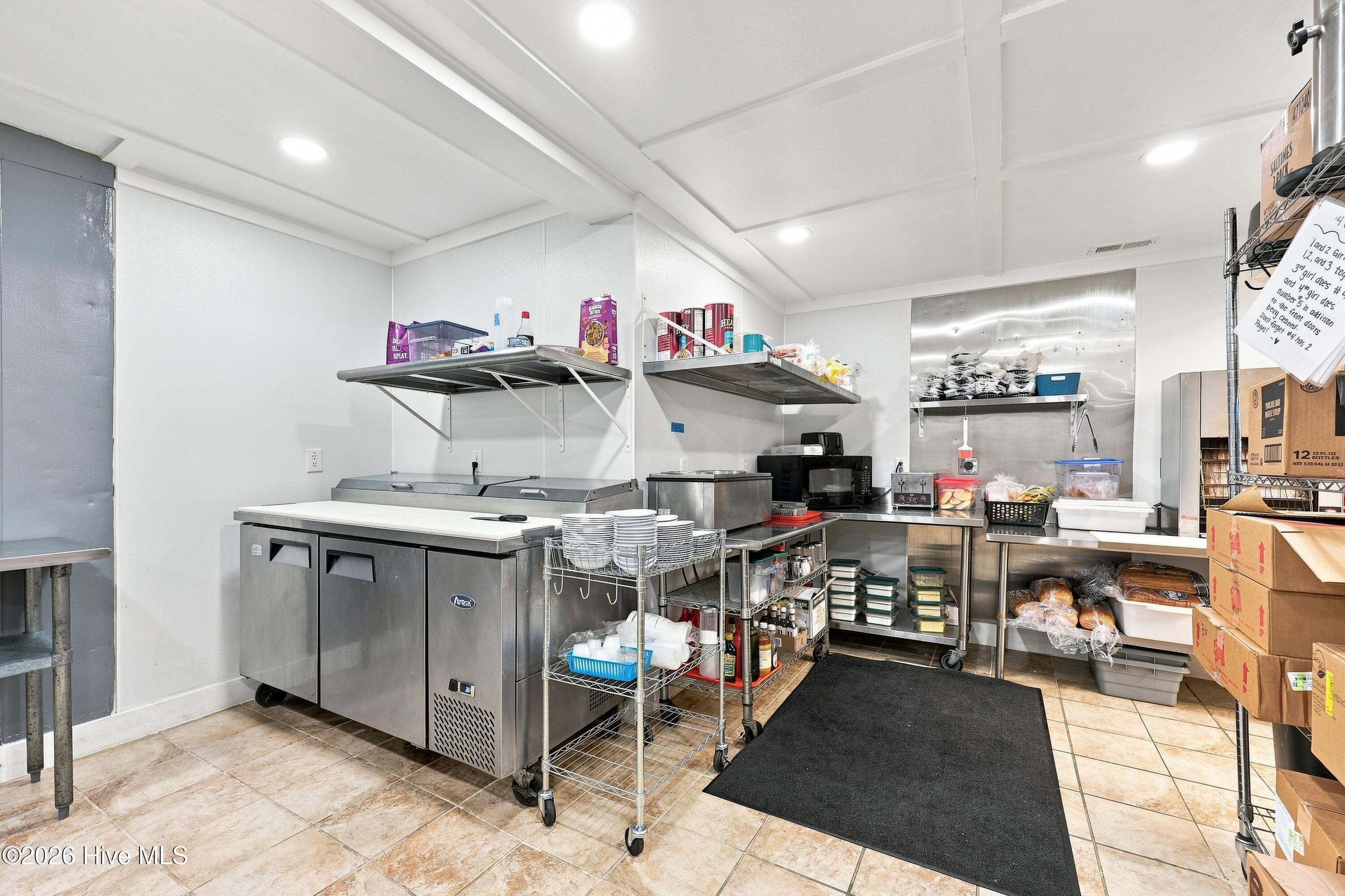 Additional kitchen.