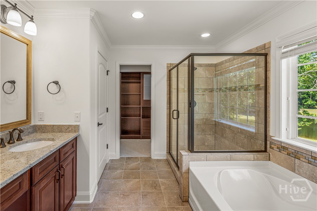 Separate Tub and Shower in Primary