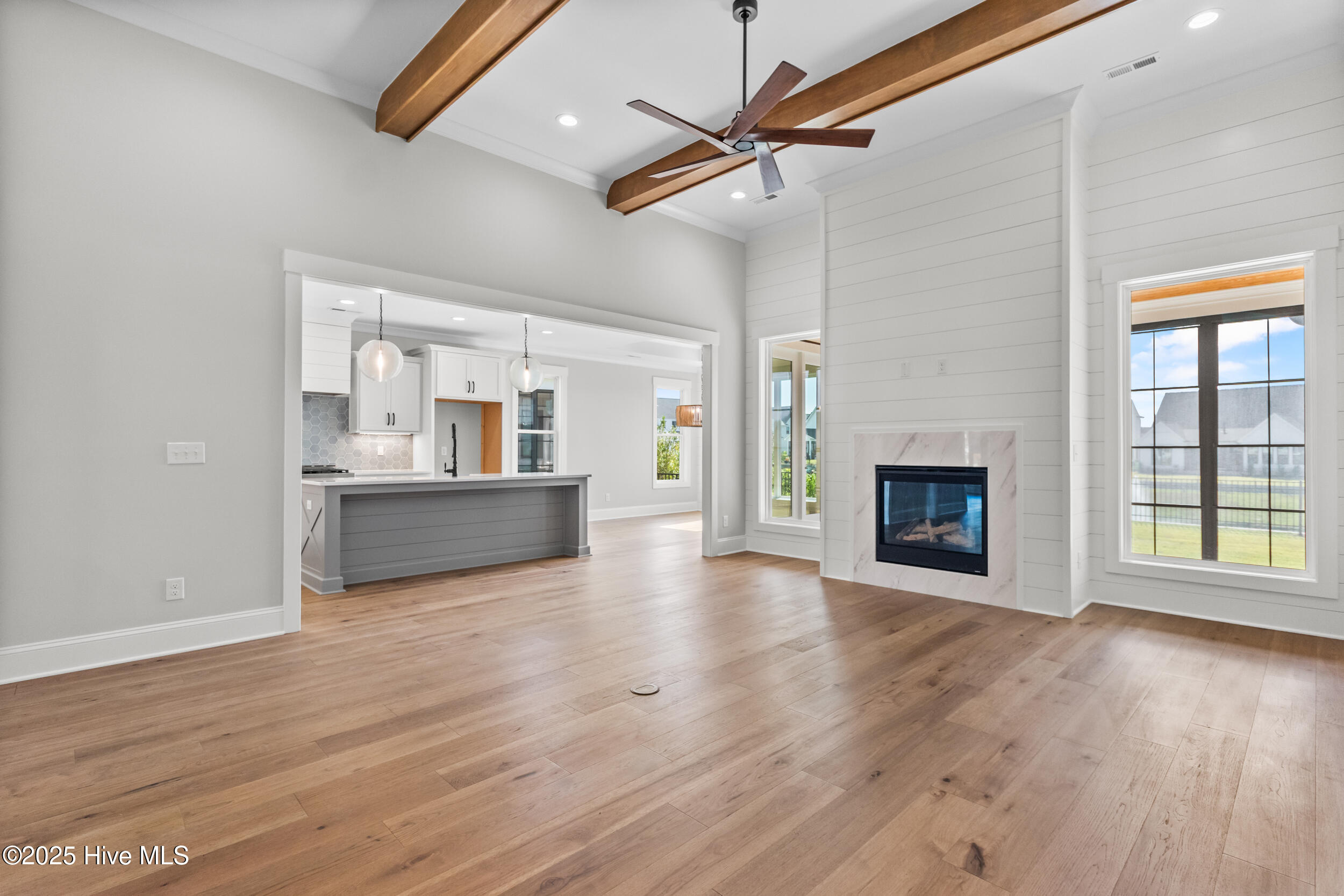 Open concept living area