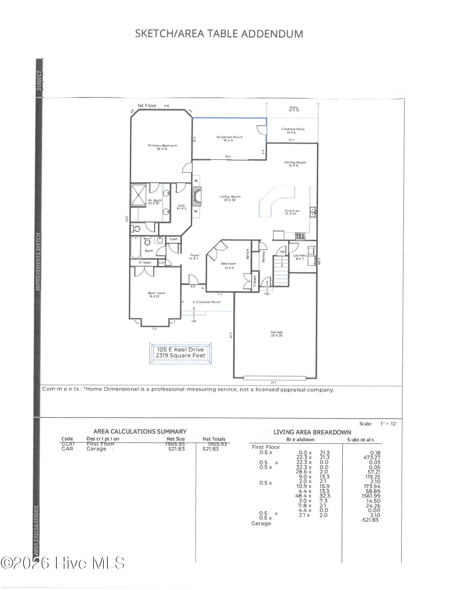 Exterior photo of 105 E Keel Drive, Hampstead, NC 28443. MLS: 100567182