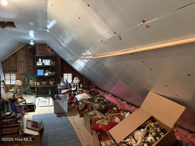 One of the attic spaces!