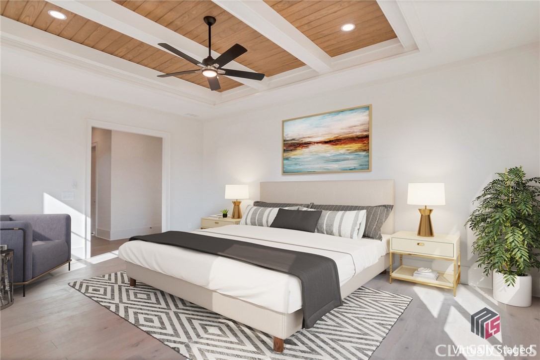 Primary Bedroom - Virtually Staged