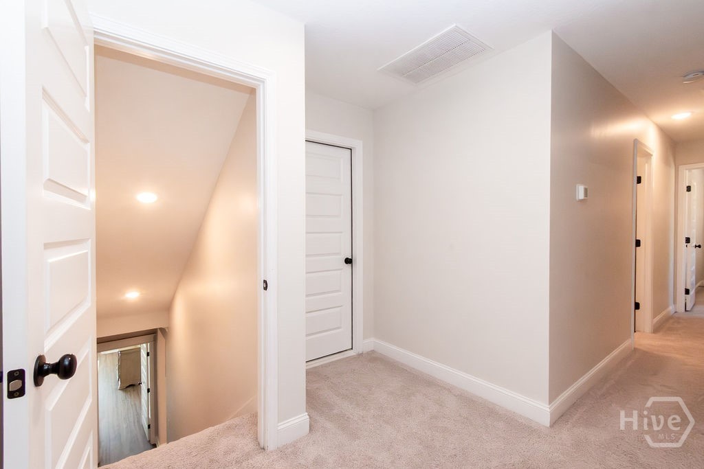 Second Floor Entrance-Walk-In Attic entry door