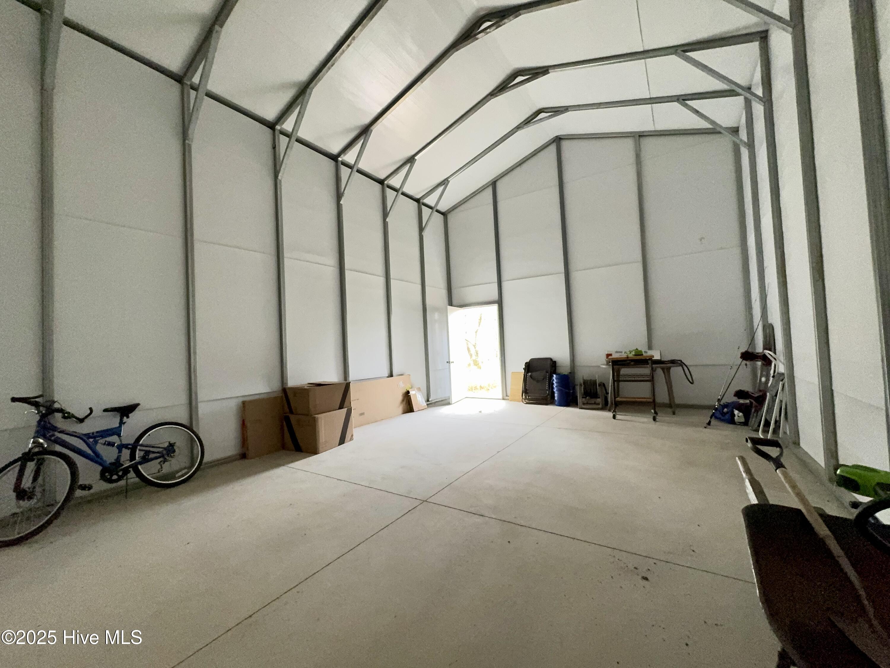 Inside Garage