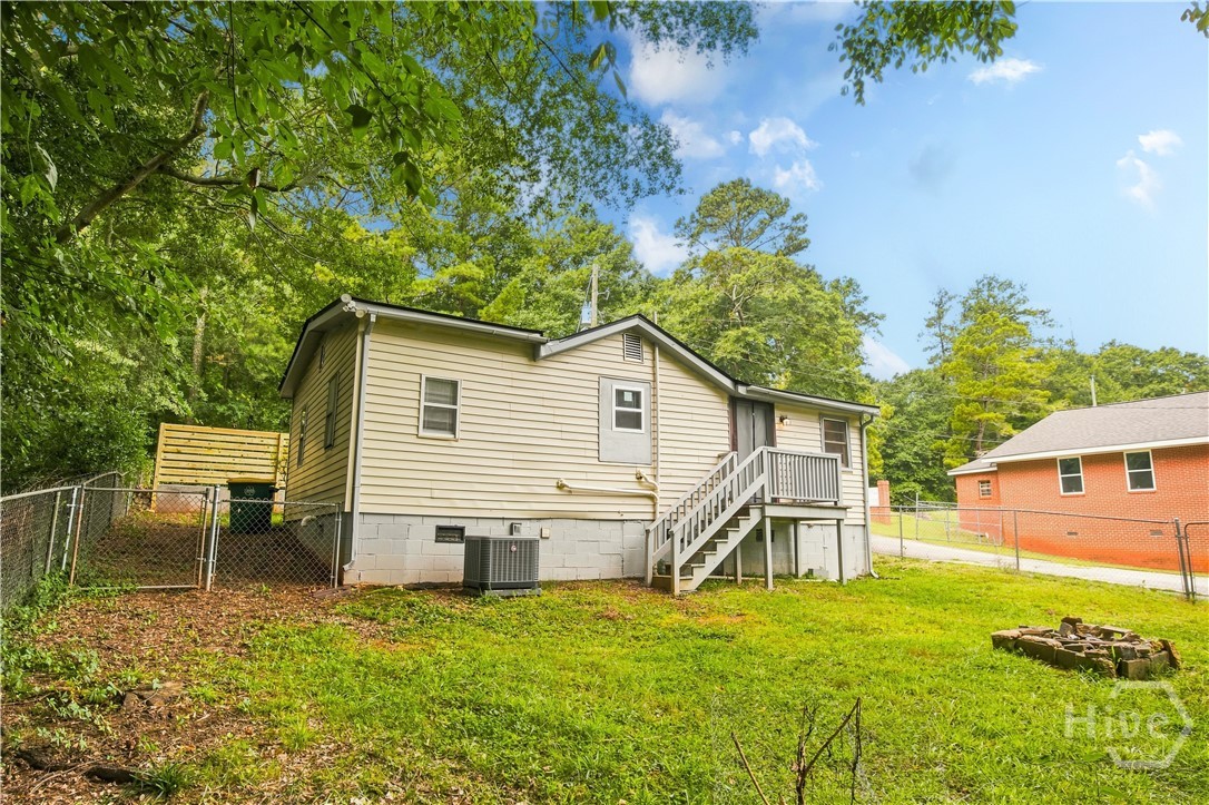 Back and Side of Home