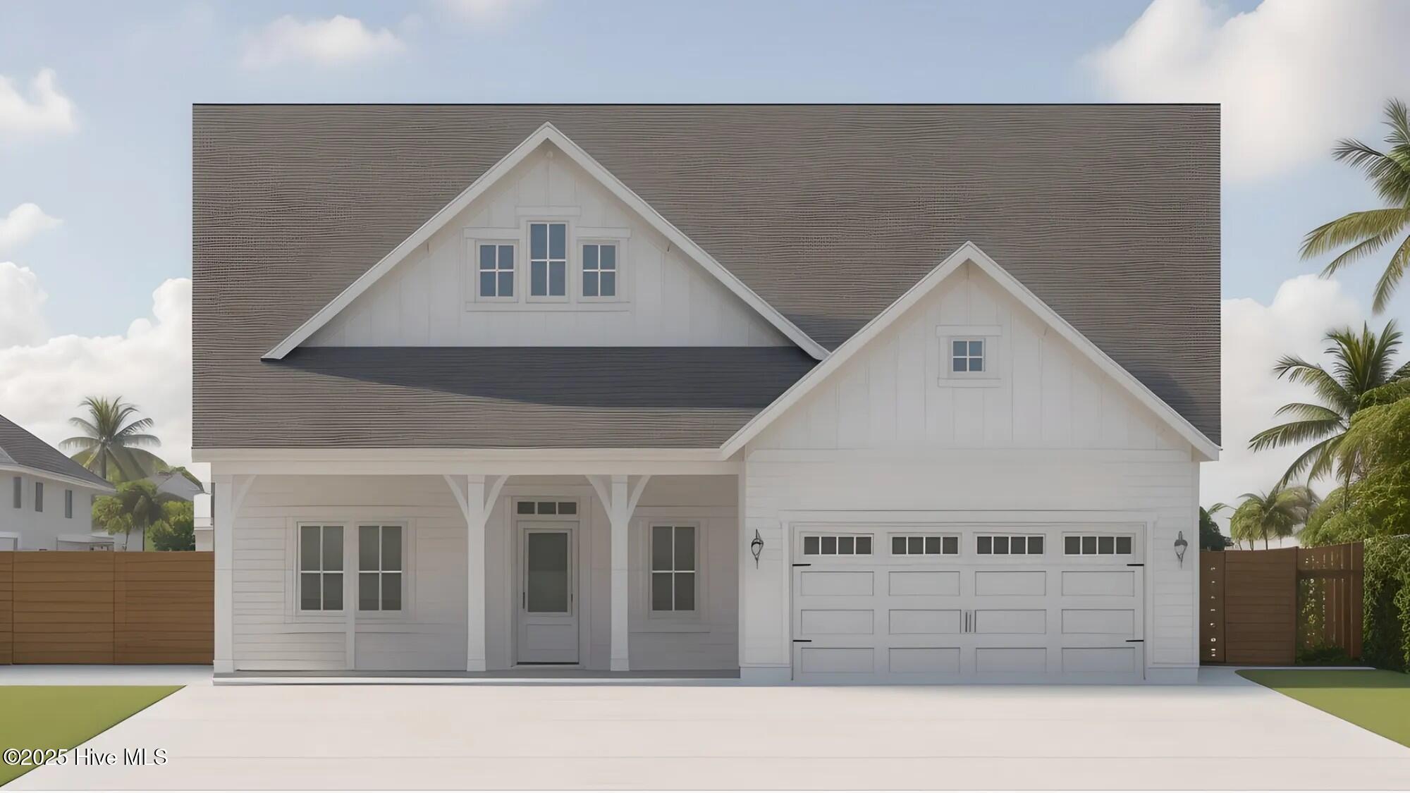 1121 Mallard Pointe Lane, Southport, NC 28461 – photo 2: Front Elevation
