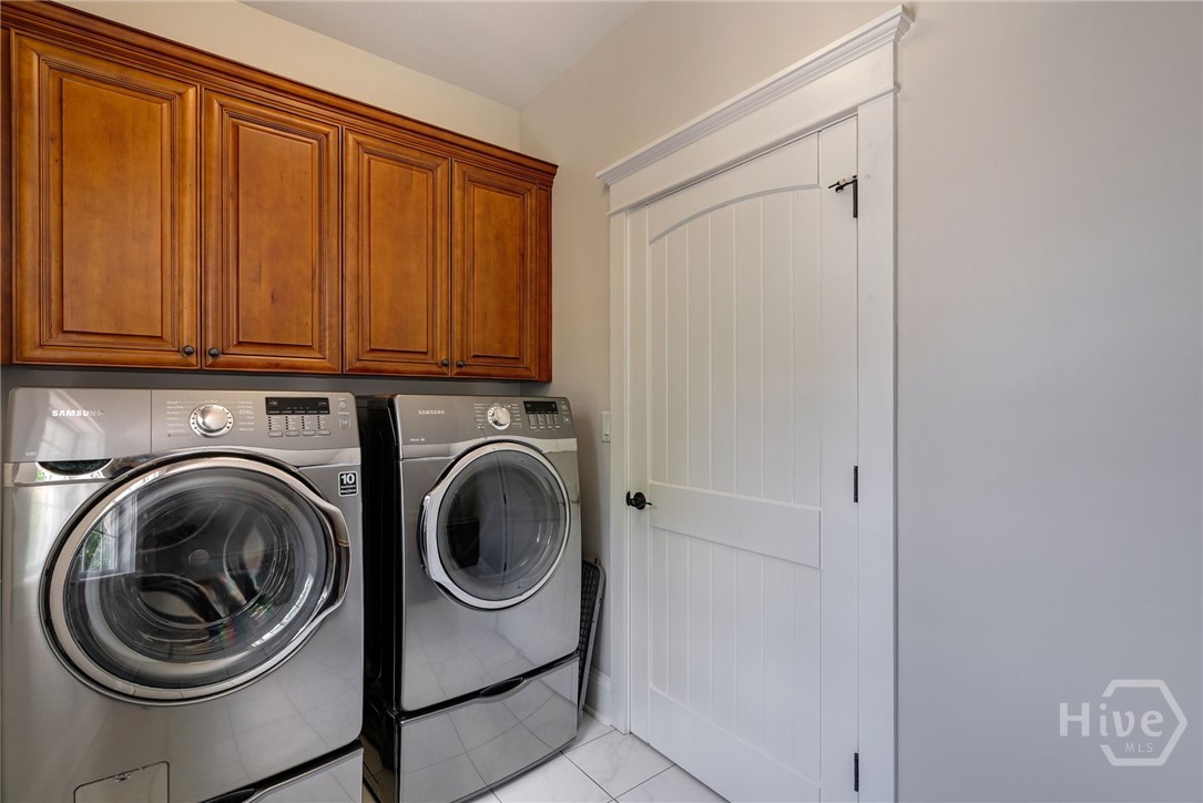main floor laundry room