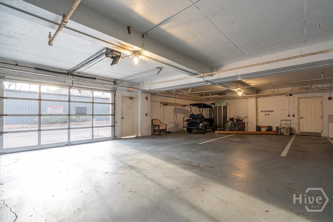 Under ground parking with 2 assigned parking spaces