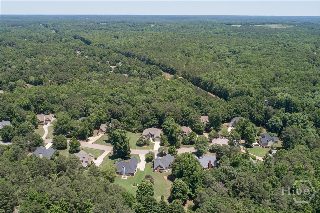 Subdivision Aerial Looking Over Hidden Spring Way