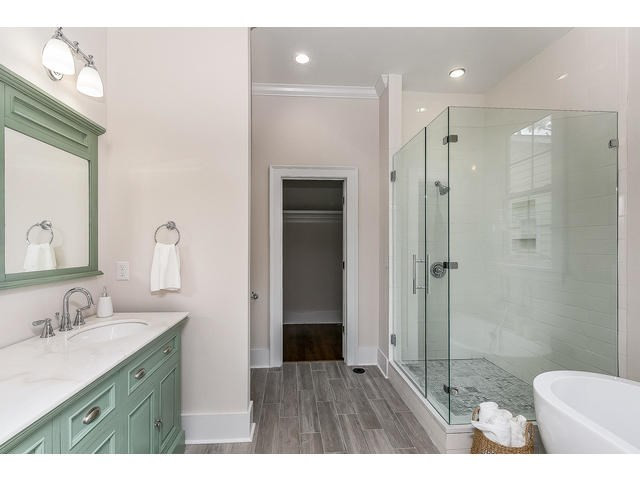 ZDownstairs Master bedroom and bath