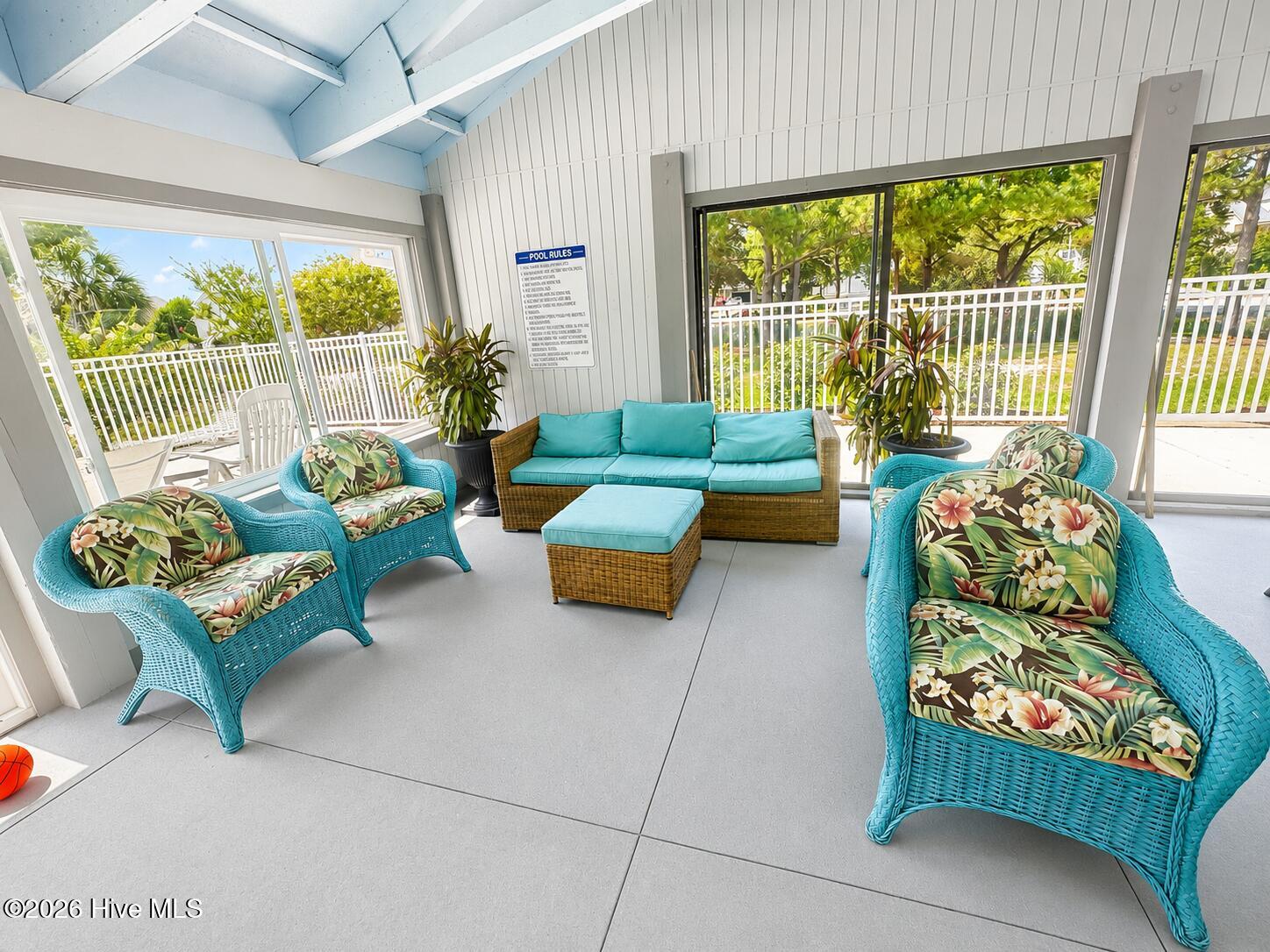 Cape Emerald's Pool and Spa lounge and clubhouse !