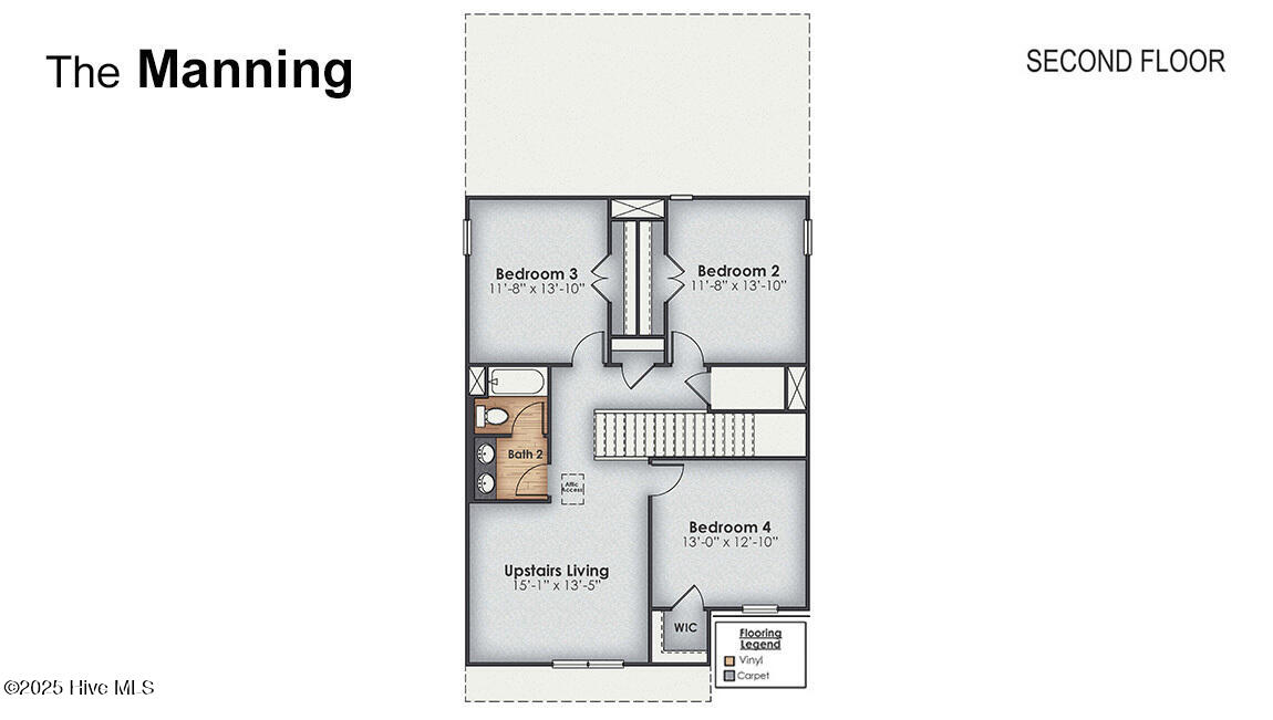 1054 Pampas Grass Drive Lot 335, Castle Hayne, NC 28429 – photo 3: Manning_Second Floor