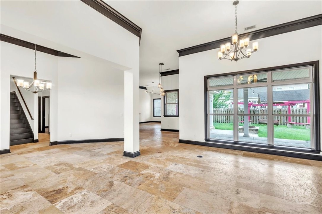 Living Room with View of Backyard