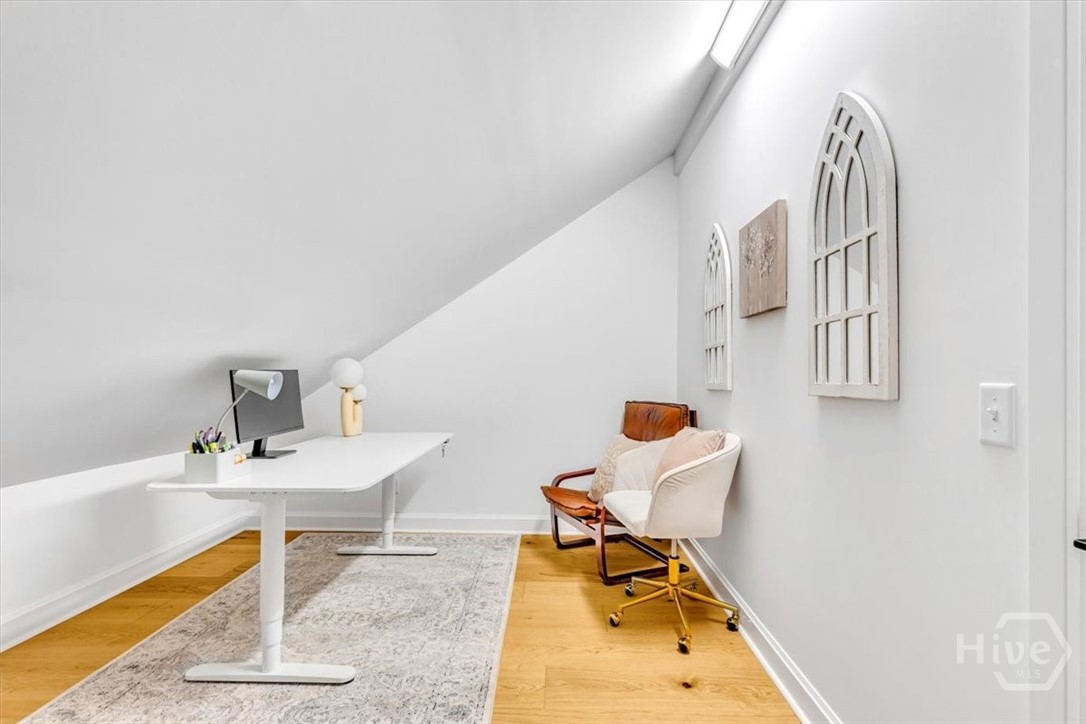 Large bonus space off of the bedroom, could be built into walk-in closet.