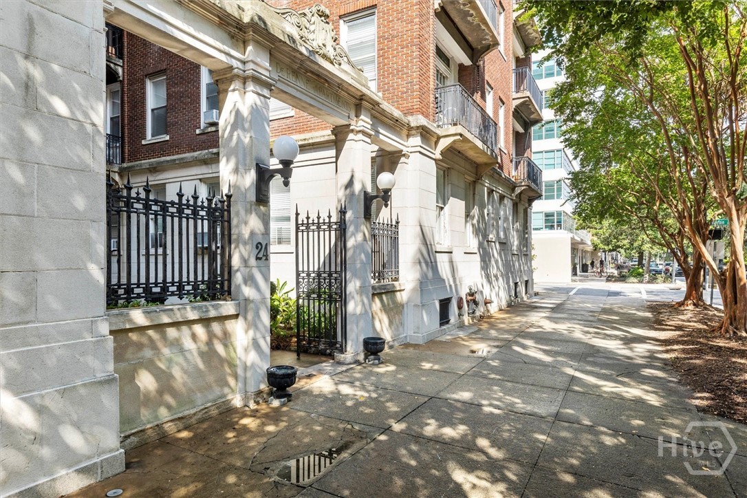 Sidewalk view