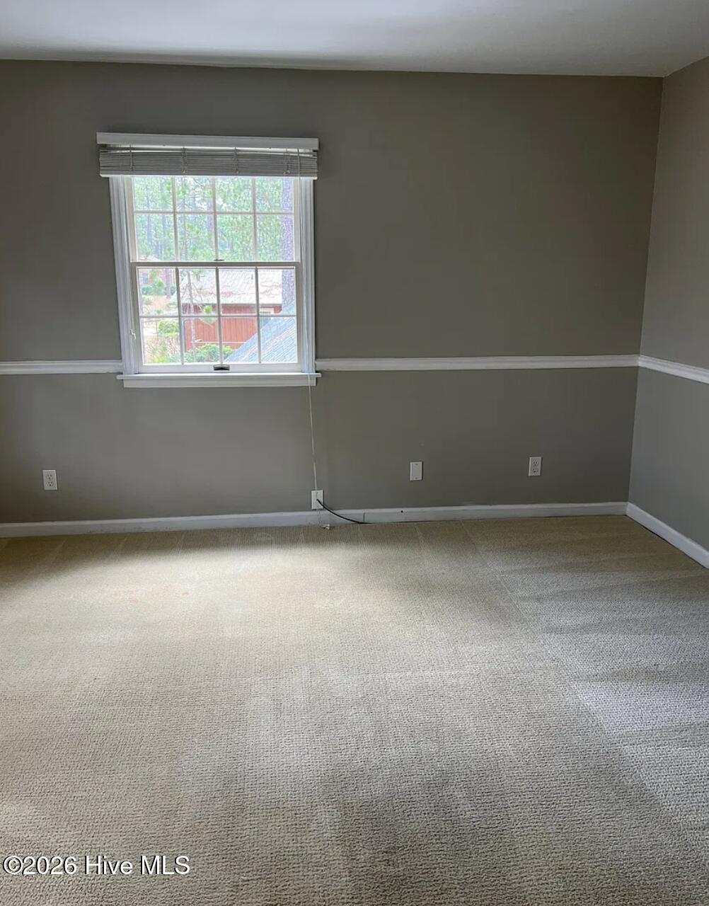Carpet new before new tenant