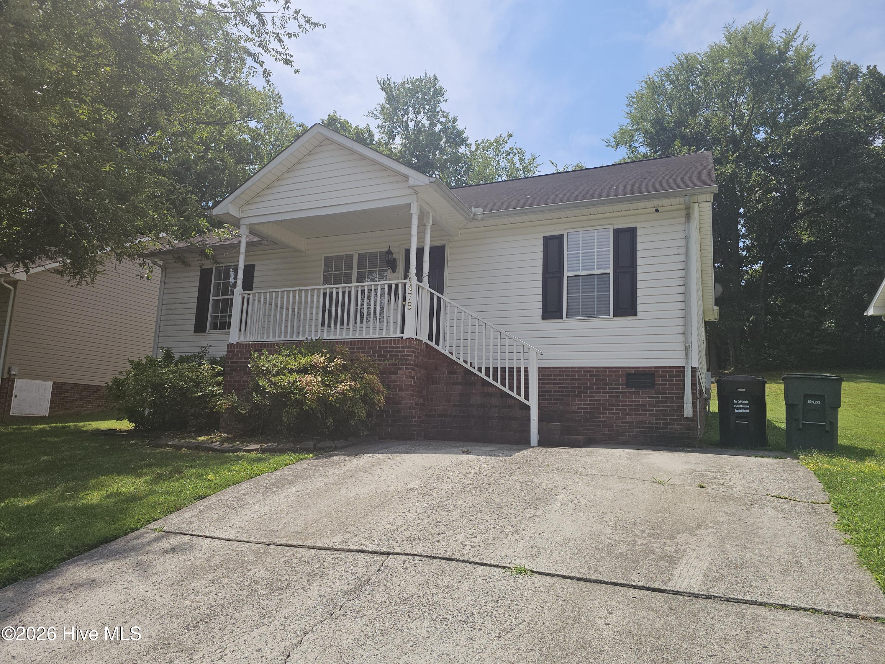 Exterior photo of 475 Hillandale Street NE, Concord, NC 28025. MLS: 100586087