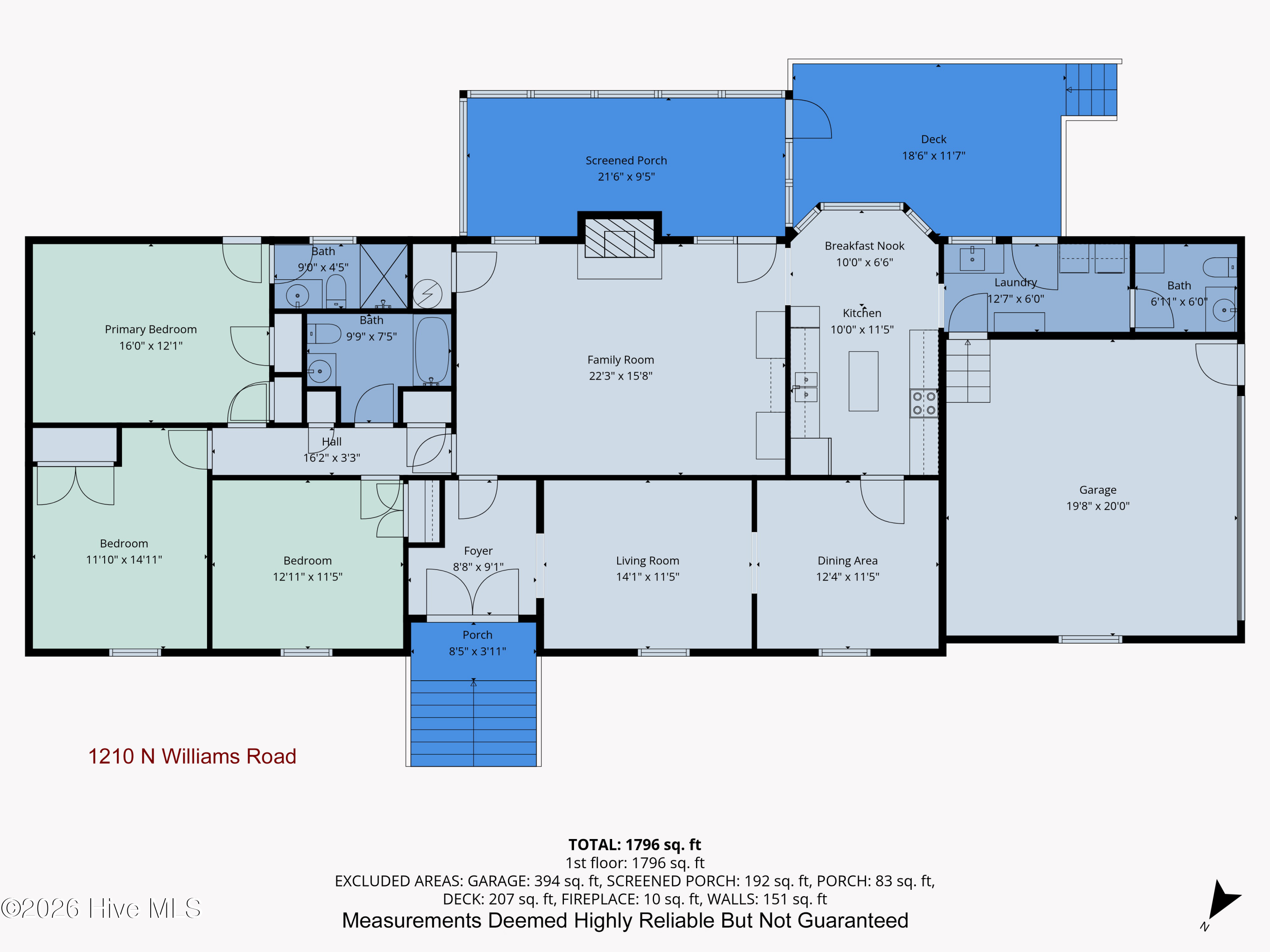 Homes For Sale - 1210 N Williams Road<br/> Pink Hill, NC 28572