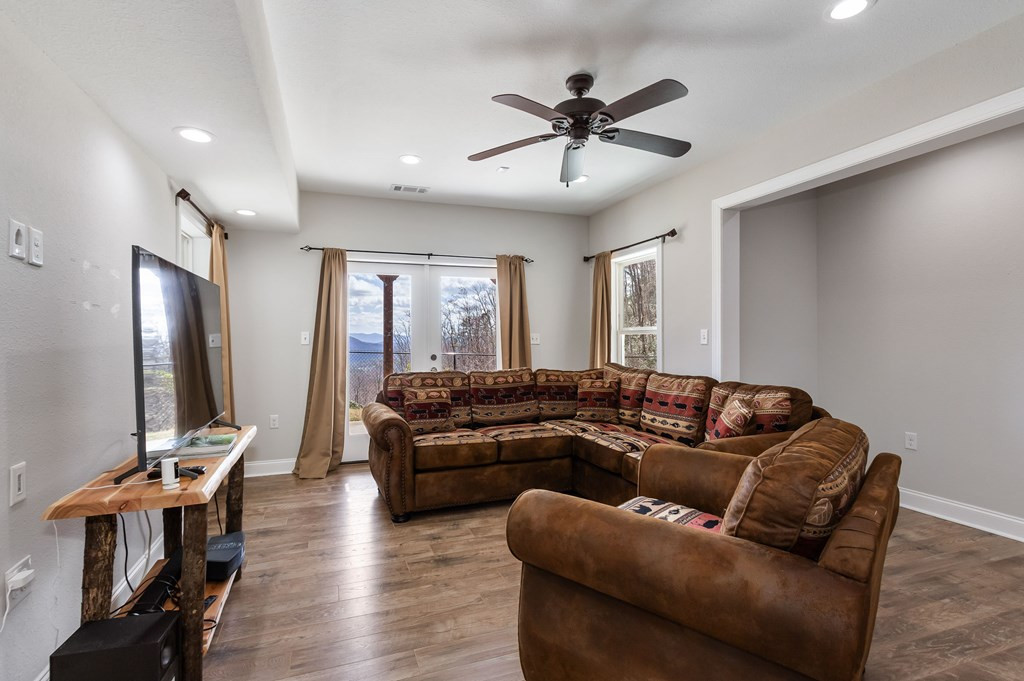 Basement living room