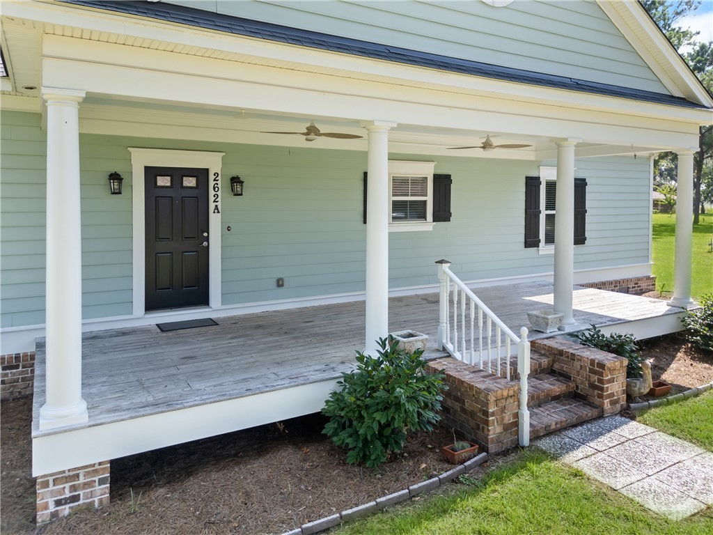 Front porch just waiting for your porch swing