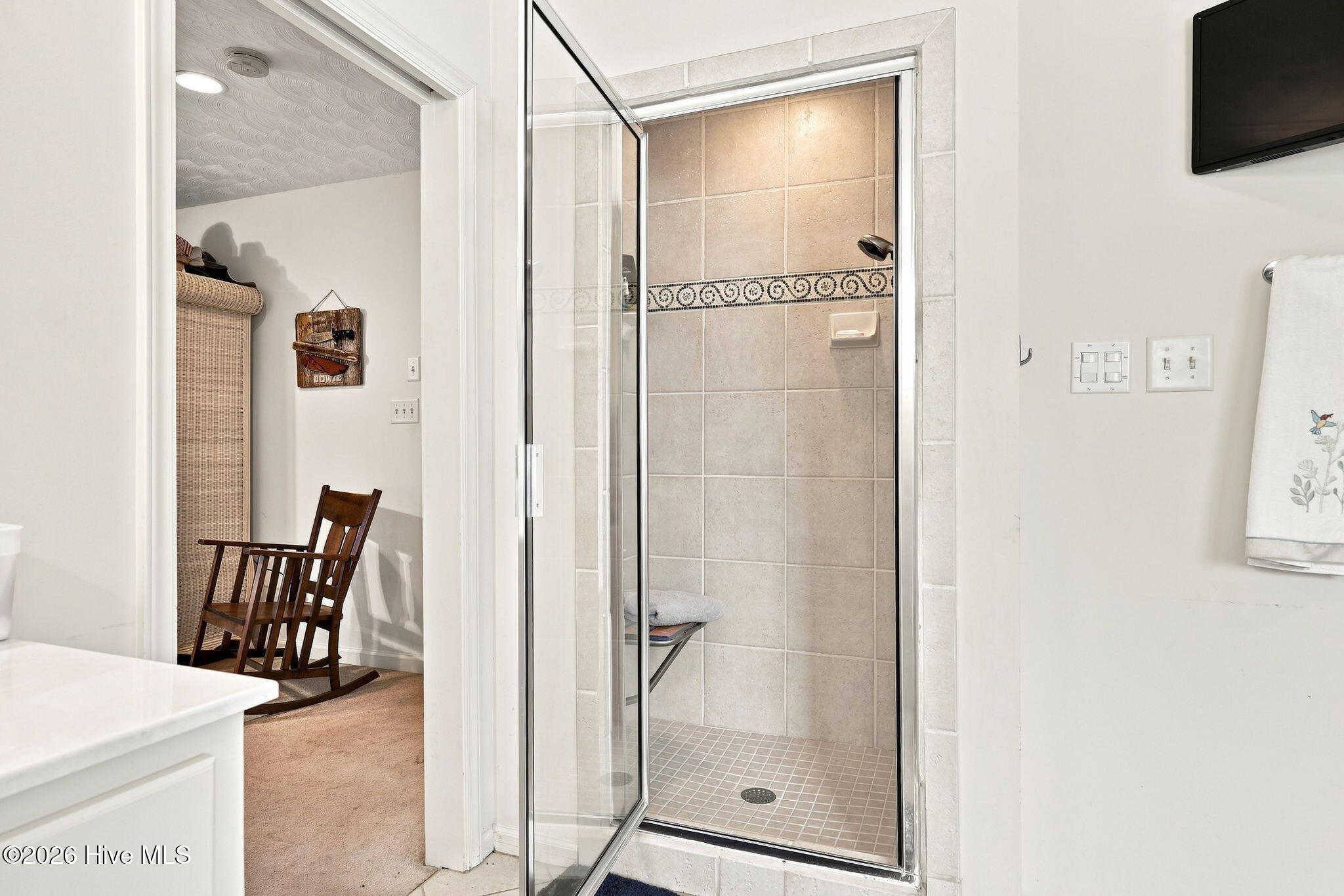 Walk in shower