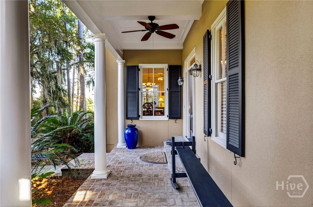 First Floor Side Porch