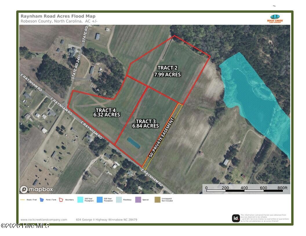 Tract 4 E Raynham Road, Fairmont, NC, 28340