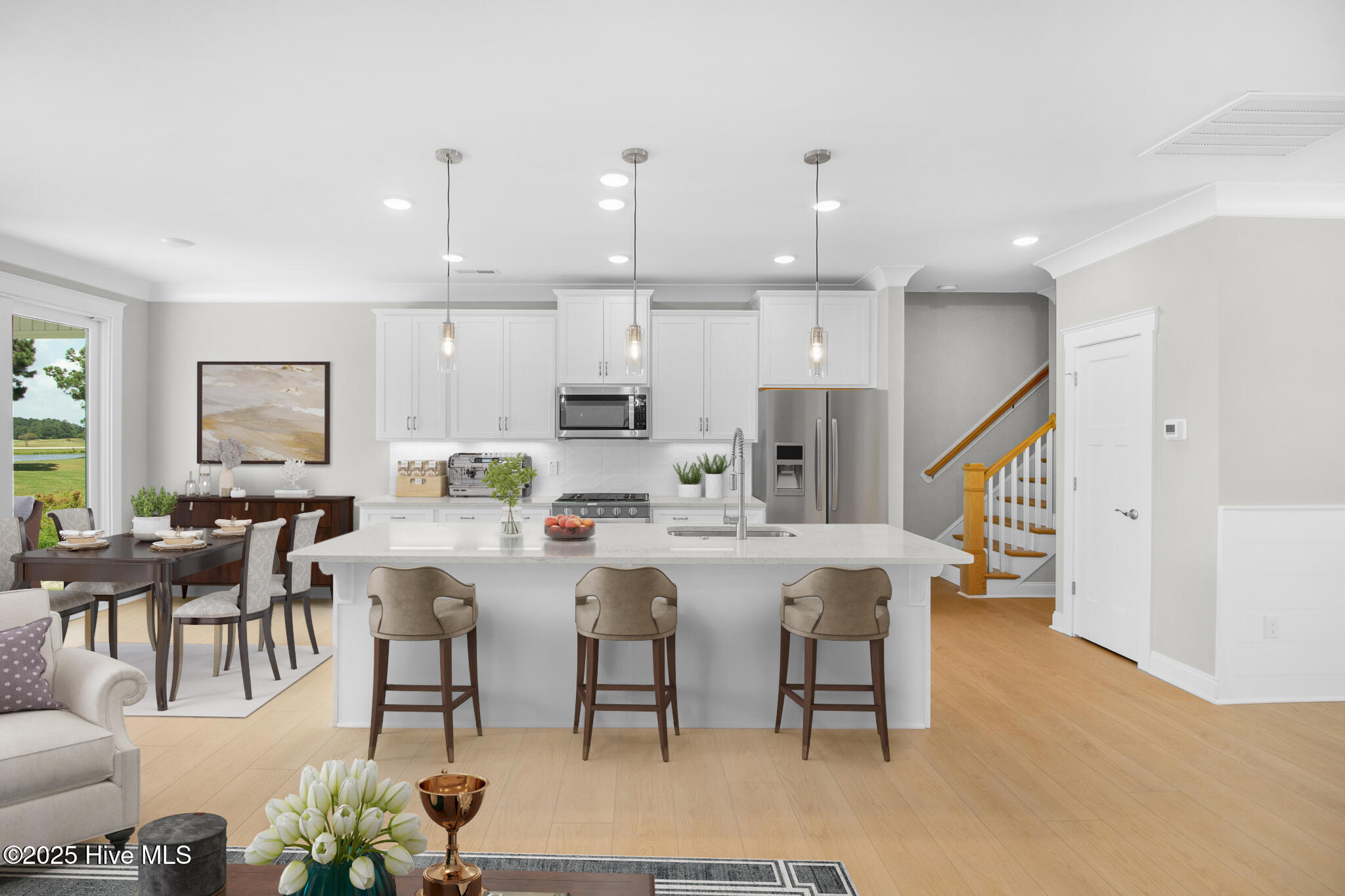 Open Concept Kitchen/Living/Dining