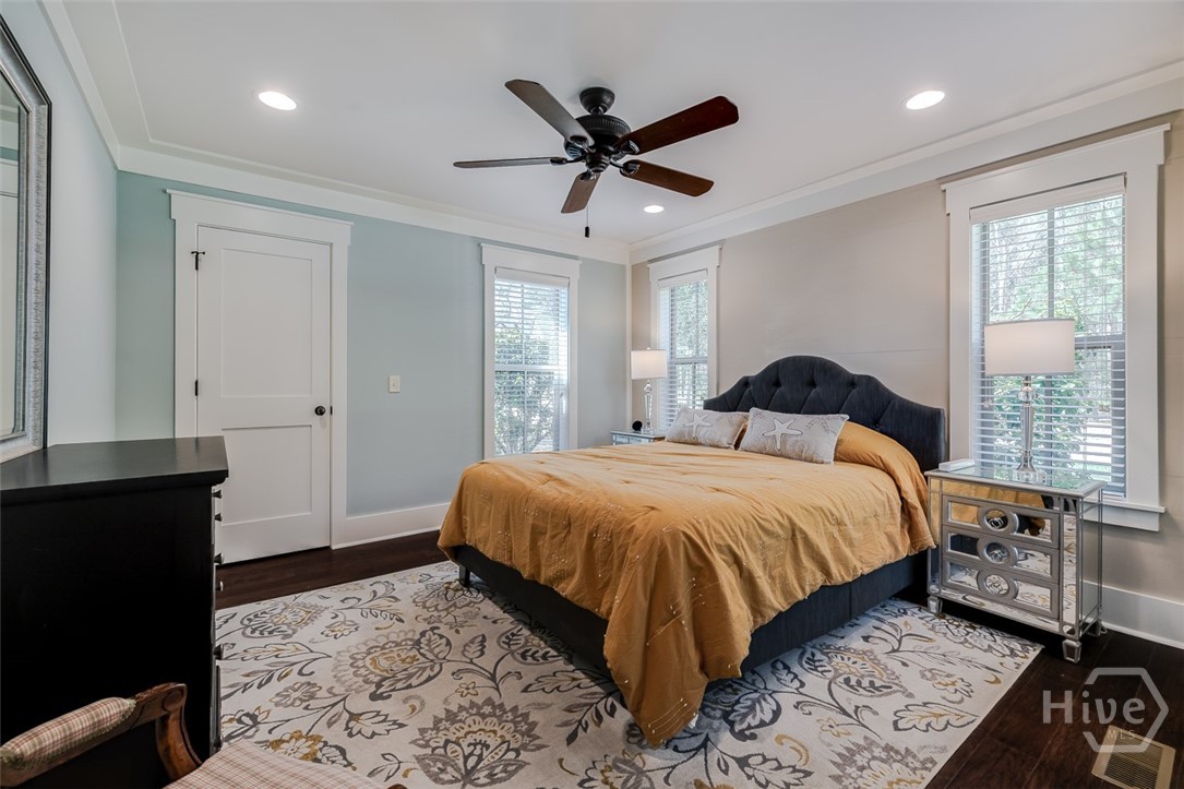 Large bedroom suite in cottage