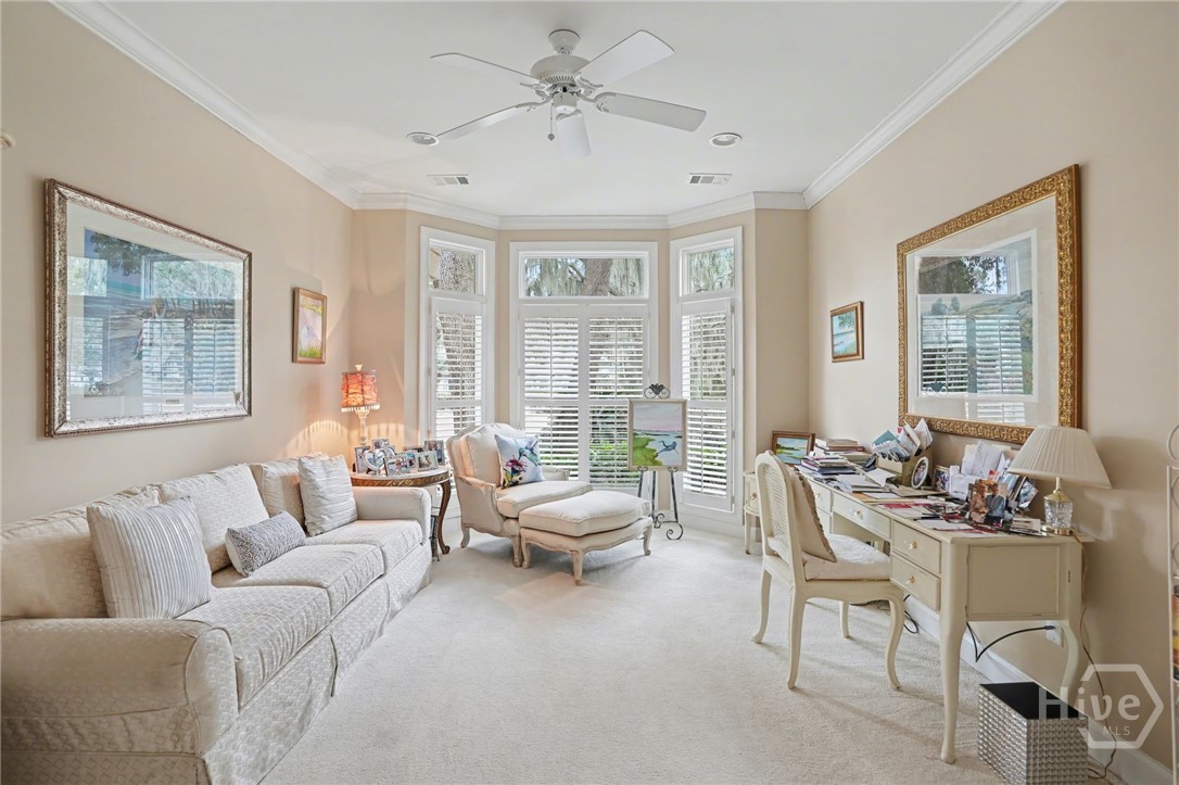 Office off Master Bedroom