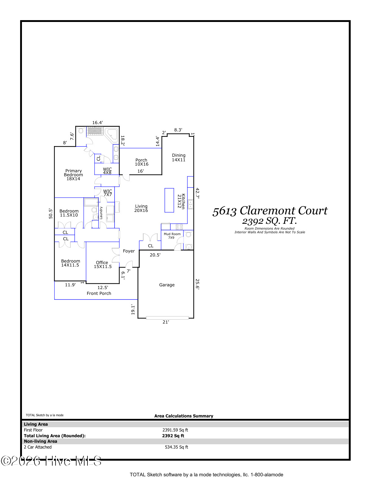 Exterior photo of 5613 Claremont Court, Wilmington, NC 28409. MLS: 100582767