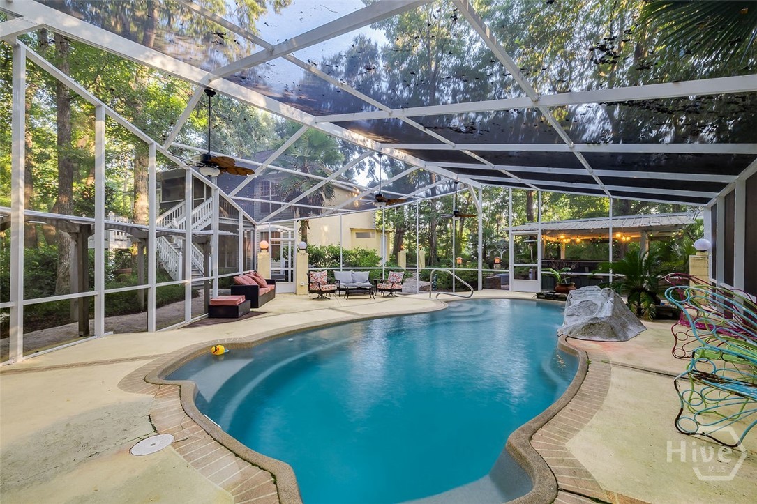 Screen Enclosed Pool