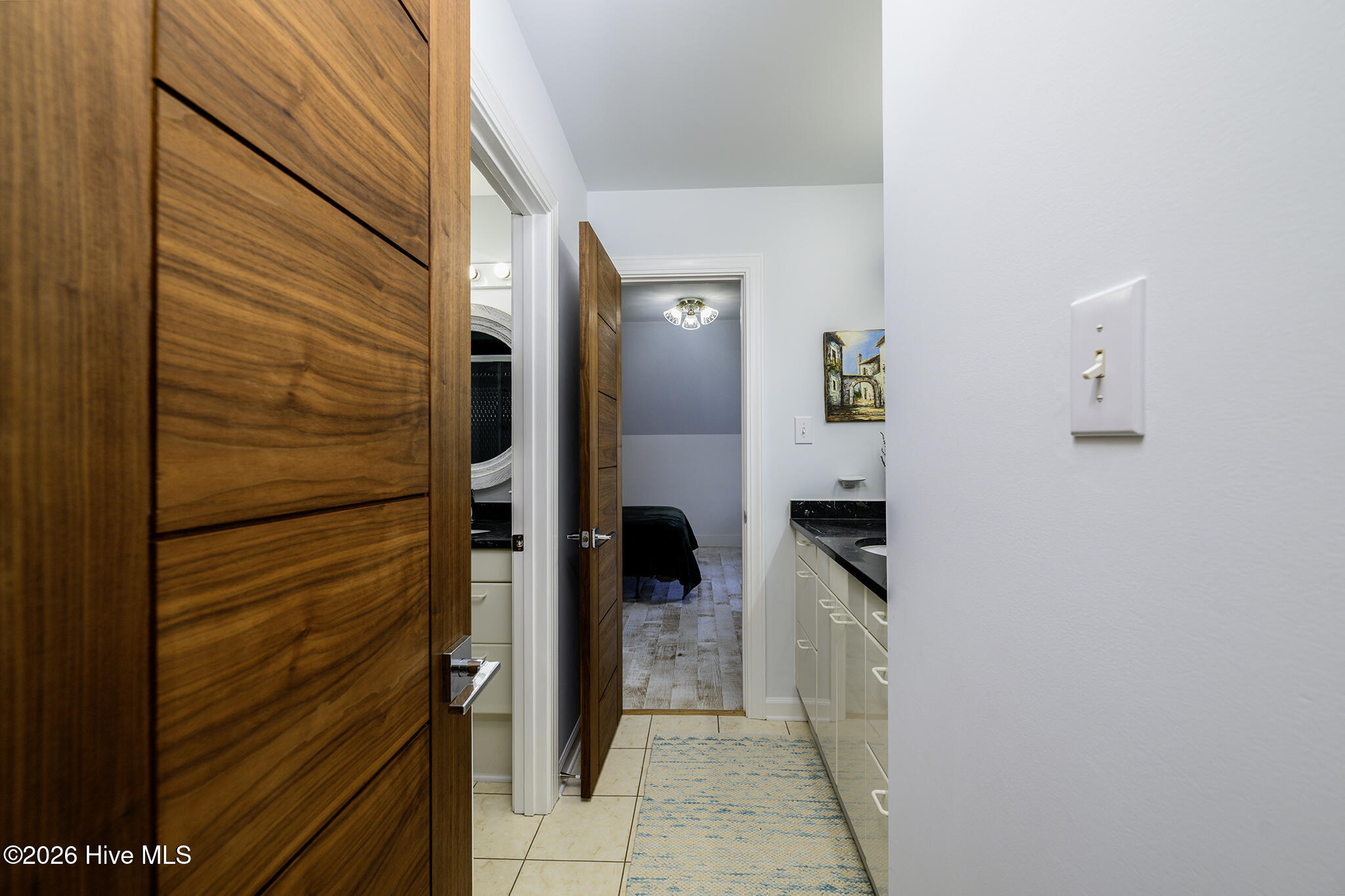 Dual Vanities in Upstairs Bedrooms
