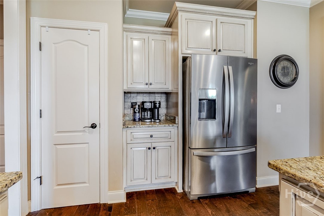 Pantry in the kitchen