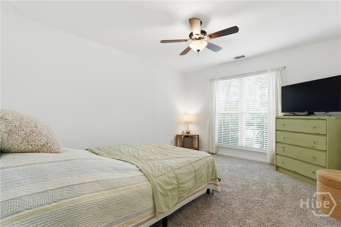 Bedroom 2 is very large and has a separate closet