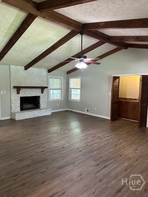 Great room fireplace