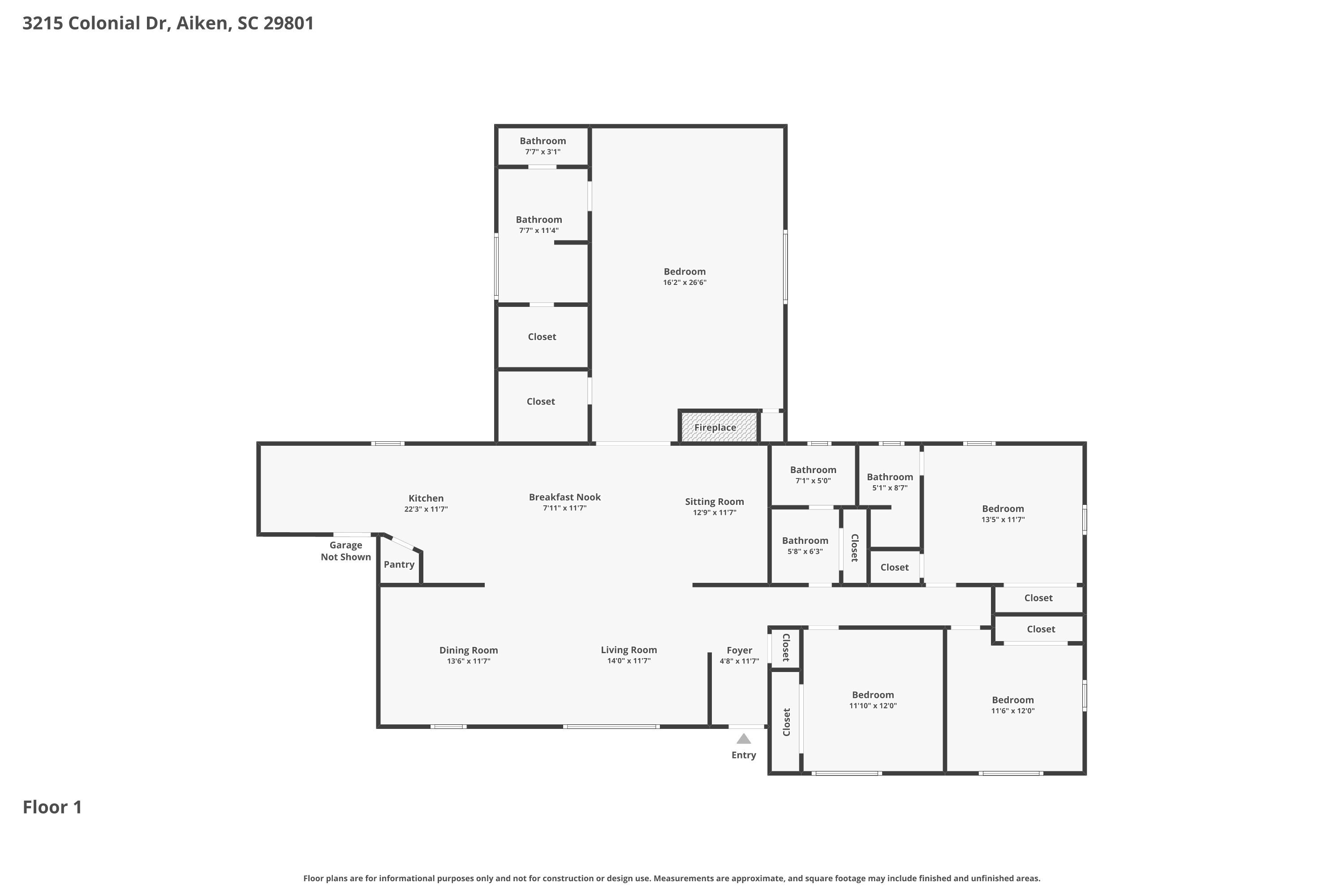 Homes For Sale - 3215 Colonial Drive<br/> Aiken County, Aiken, SC 29801