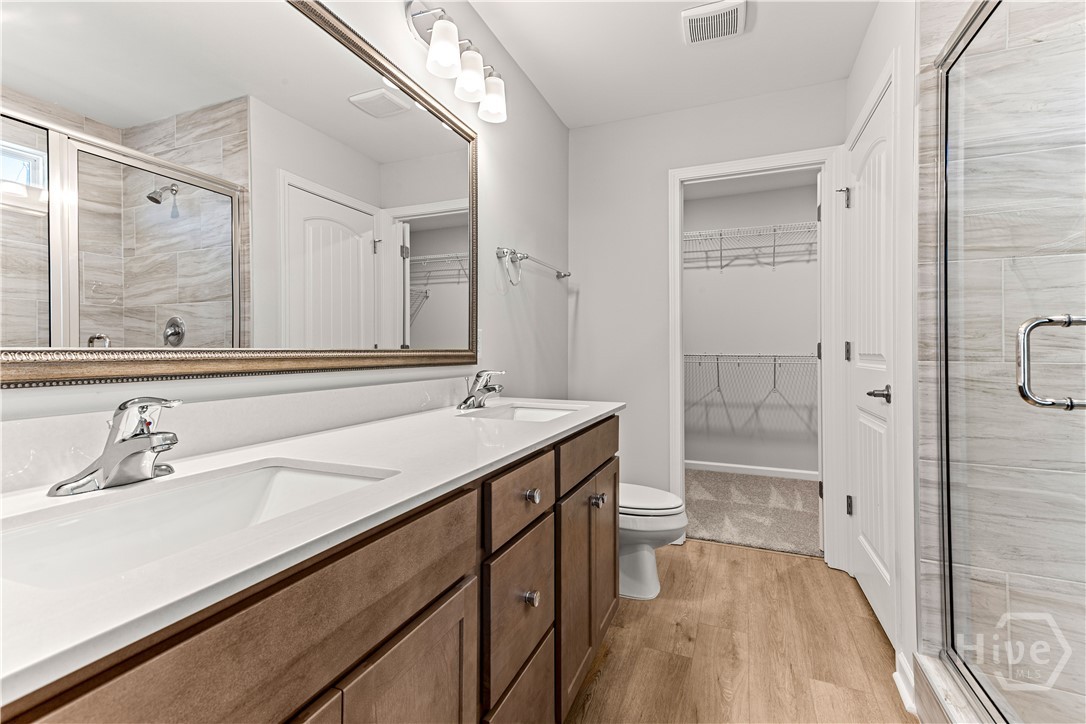 Not the actual home. Pictures are of a completed Crestview plan and are for reference only.