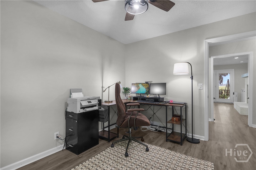 Second bedroom - lower level - currently an office